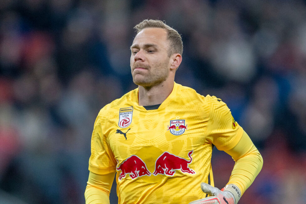 Red Bull Salzburg muss vorerst auf ÖFB-Nationaltorhüter Alexander Schlager verzichten. Wie der Vizemeister am Sonntag be