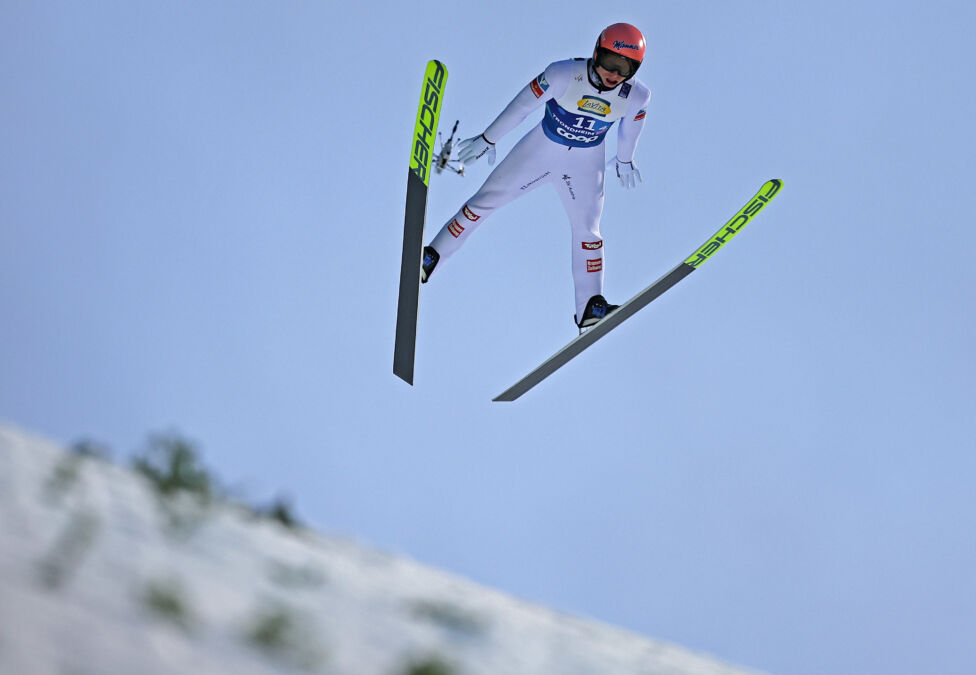 Jan Hörl hat sich zum Abschluss von Teil eins der Raw Air der Skispringer am Donnerstag in Oslo nur dem Japaner Ryoyu Ko