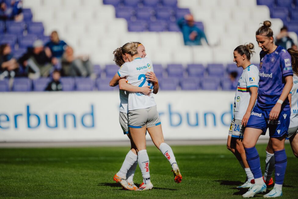 SKN-Frauen gewinnen Spitzenspiel bei der Austria