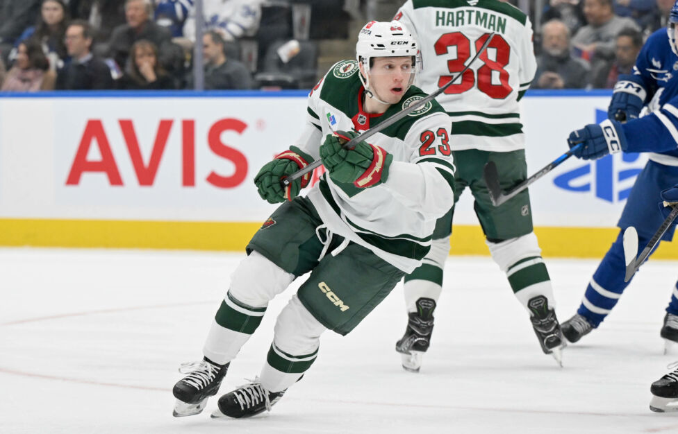 Marco Rossi bleibt mit Minnesota Wild ein ungern gesehener Gast