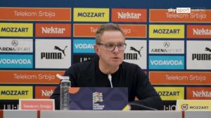 Niederlage in Serbien: Die komplette ÖFB-Pressekonferenz mit Teamchef Ralf Rangnick