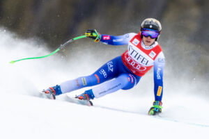 Ski-Star Federica Brignone hat bei einem Sturz bei den italienischen Meisterschaften in Val di Fassa mehrfache Brüche im