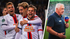 Der SK Rapid hat im Viertelfinal-Hinspiel der UEFA Conference League gegen Djurgården einen wichtigen Auswärtssieg einge