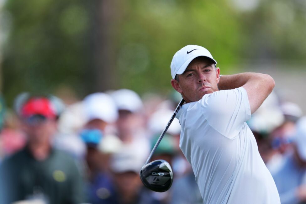 Golf-Star Rory McIlroy hat mit einer starken dritten Runde beim US Masters die Führung erobert