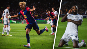 Marcus Thuram und Lamine Yamal haben beim CL-Match zwischen Barcelona und Inter (3:3) Geschichte geschrieben.