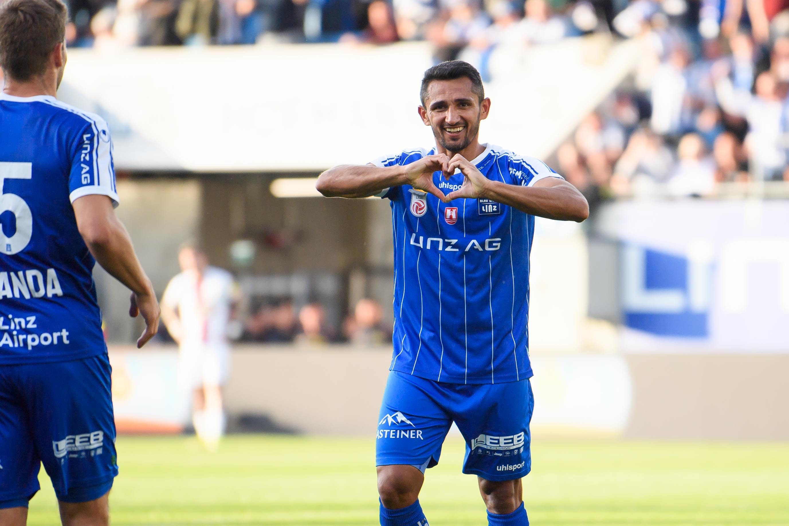 Sturm: Ronivaldo (Blau-Weiß Linz) | Bild: GEPA