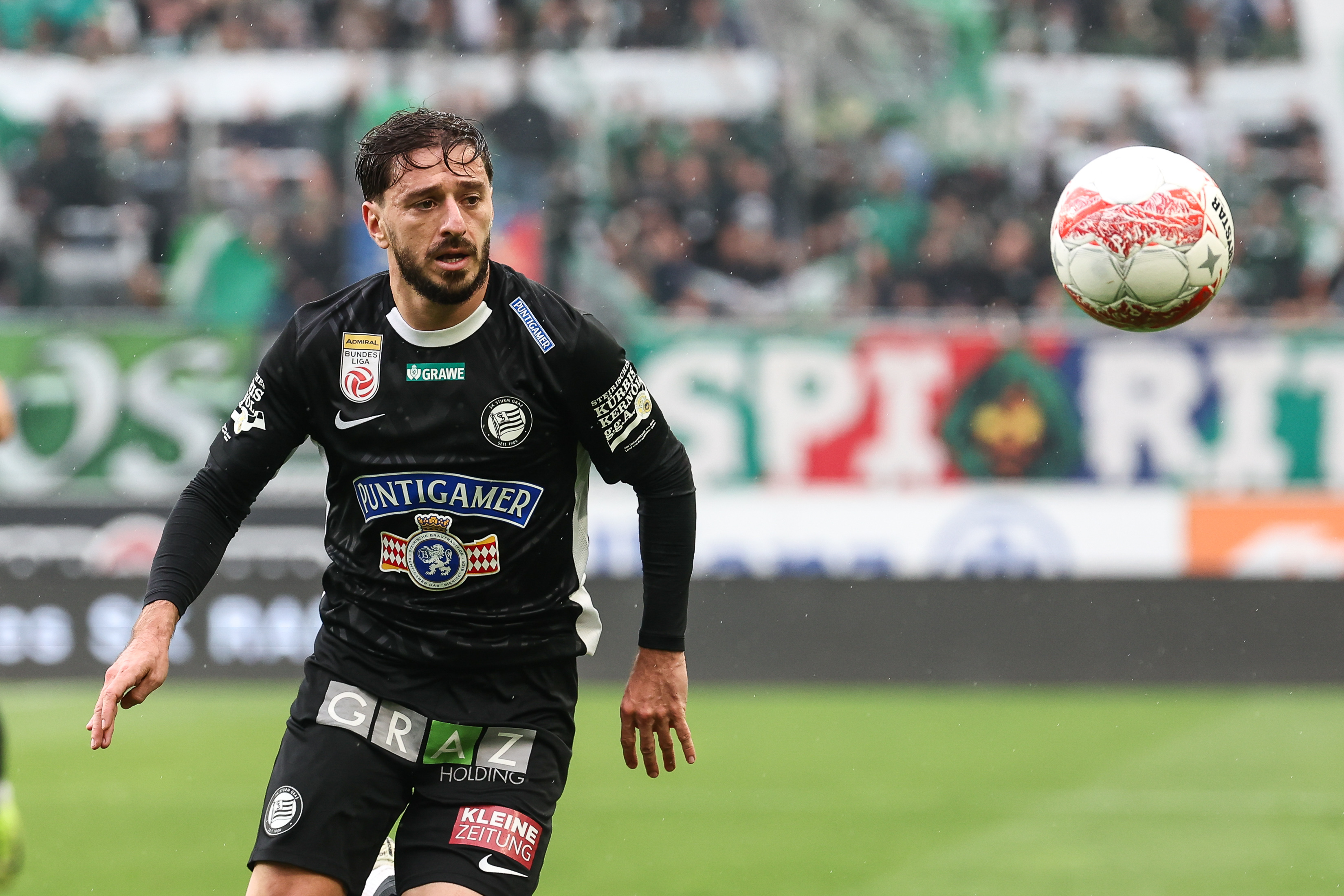 Offensives Mittelfeld: Otar Kiteishvili (Sturm Graz) | Bild: GEPA