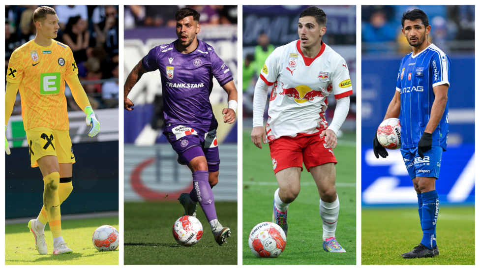 Wähle das “Team der Saison” 2024/25 der ADMIRAL Bundesliga!