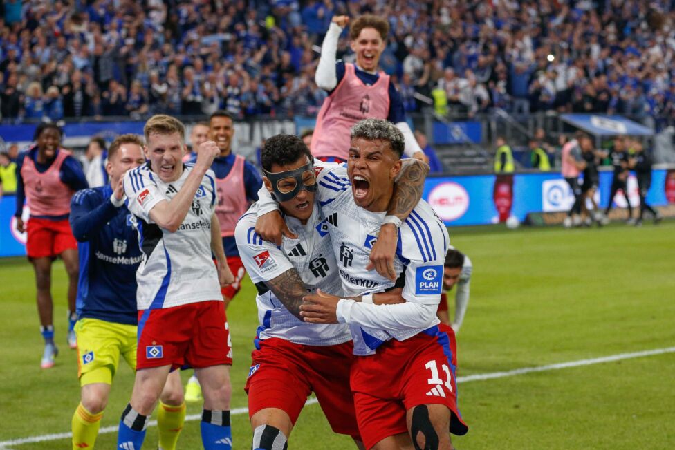 HSV feiert den Aufstieg