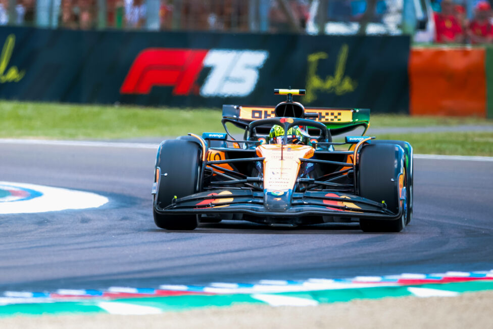 Formel-1-Vizeweltmeister Lando Norris hat sich rechtzeitig vor dem Qualifying in Imola in Topform präsentiert und seinen