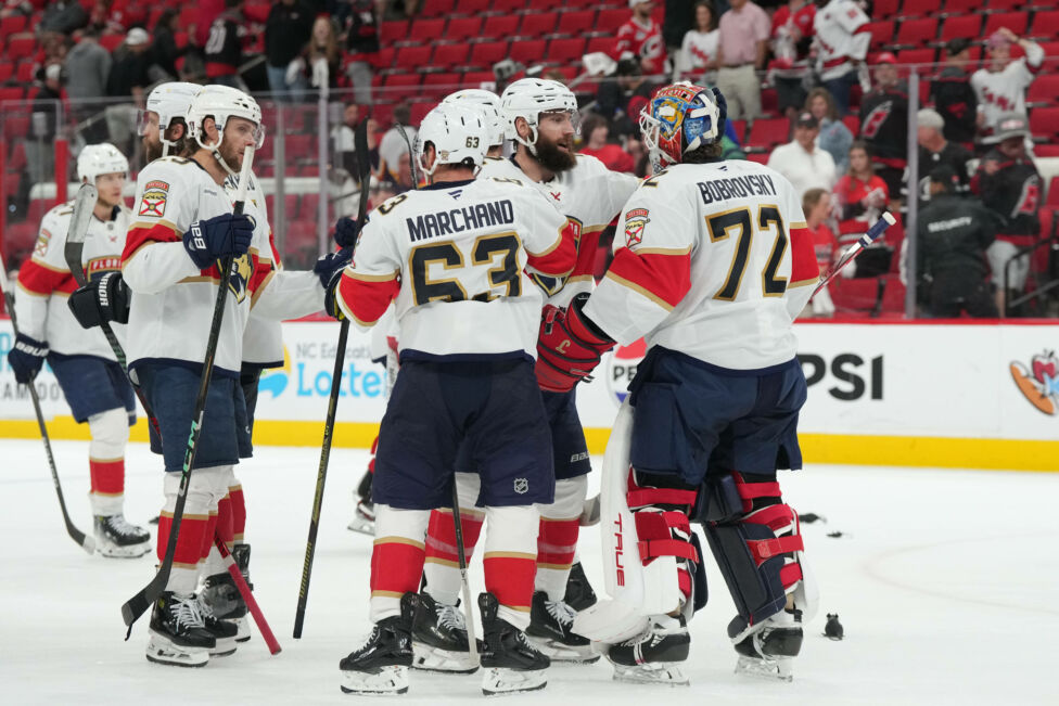 Die Florida Panthers haben in den Playoffs der National Hockey League (NHL) den nächsten Schritt zum neuerlichen Finalei