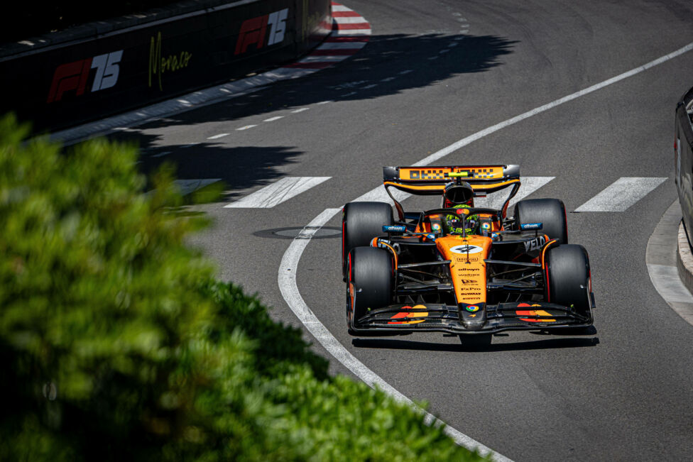 Norris sichert sich Pole in Monaco