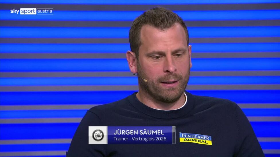 Säumel: "Bin ein Trainer, der versucht auf Augenhöhe zu kommunizieren"