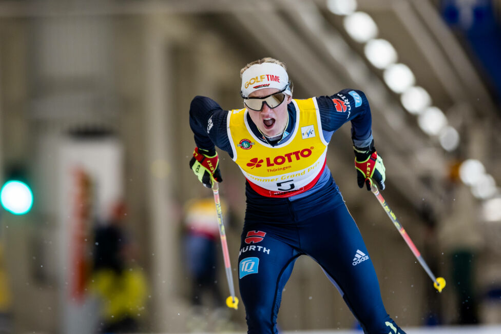 Die deutsche Team-Sprint-Olympiasiegerin Victoria Carl ist in ein Dopingverfahren verwickelt