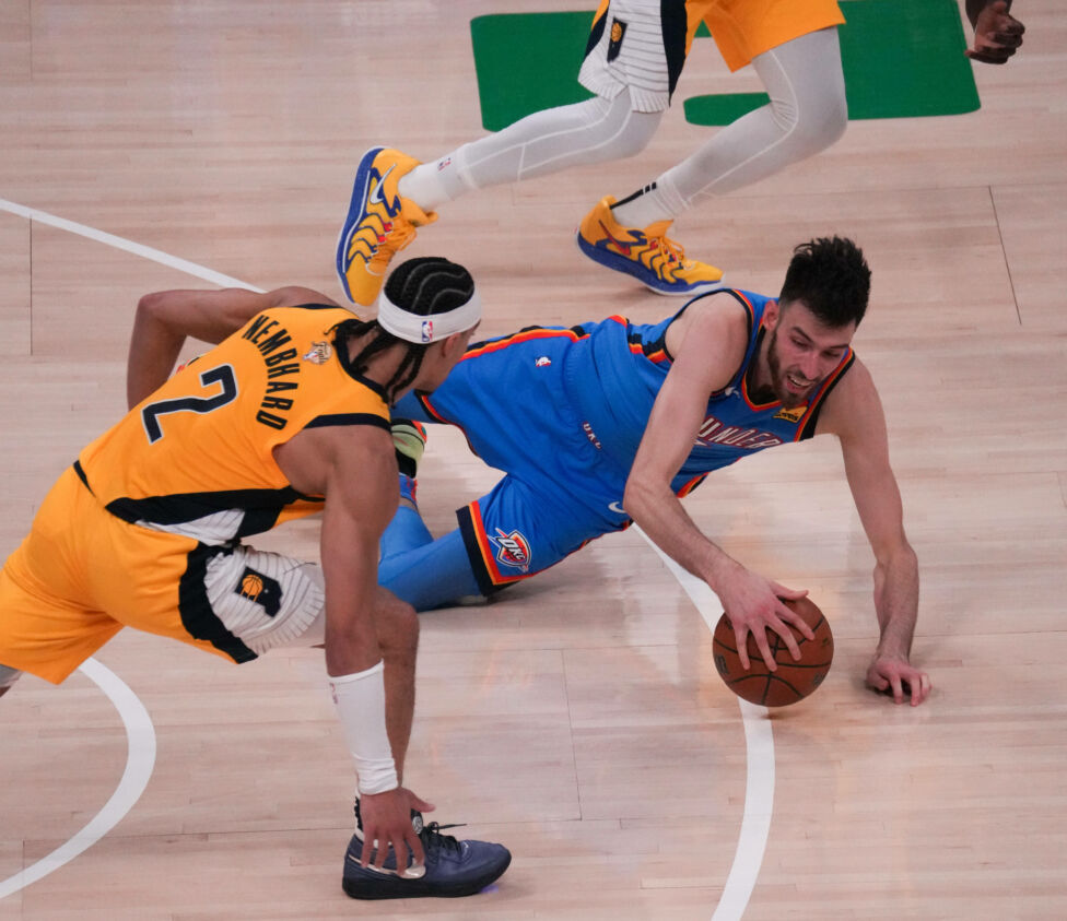 Die Oklahoma City Thunder haben in den NBA-Finals trotz ihrer Favoritenrolle die zweite Niederlage gegen die Indiana Pac