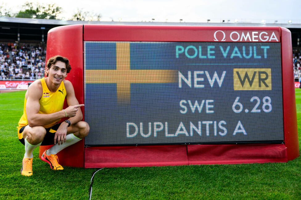 Duplantis springt in der Heimat wieder Weltrekord