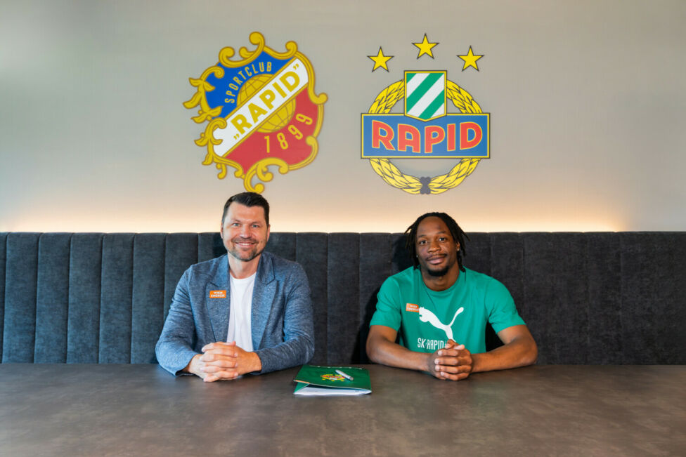 Der SK Rapid hat die Verpflichtung von Stürmer Claudy Mbuyi nun auch offiziell verkündet. Wie zuvor von Sky berichtet, u