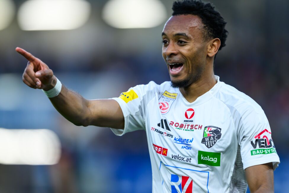 WAC-Offensivspieler Thierno Ballo ist offenbar ins Blickfeld mehrerer internationaler Topklubs geraten.