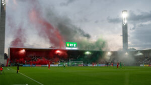 Austria Lustenau reagiert in einer Stellungnahme auf die Massenschlägerei zwischen Fans bei der Stadioneröffnung