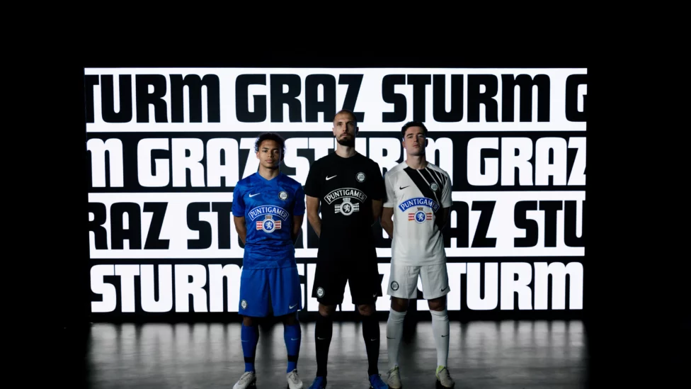 Das sind die neuen Trikots des SK Sturm für die Saison 25/26 Quelle: SK Sturm