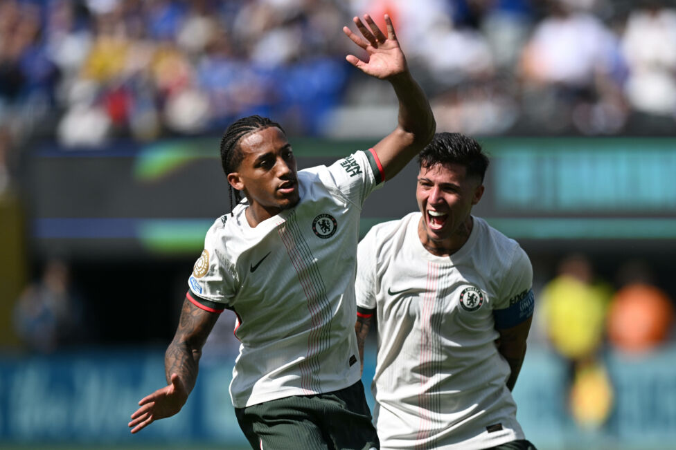 Jubel bei Joao Pedro und Enzo Fernandez: Der FC Chelsea steht im Finale der Klub-WM 2025 in den USA
