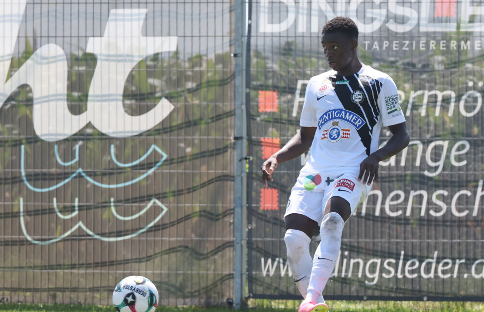 Nun ist es offiziell: Der SK Sturm Graz gibt den Abgang von Offensivspieler Amady Camara bekannt.