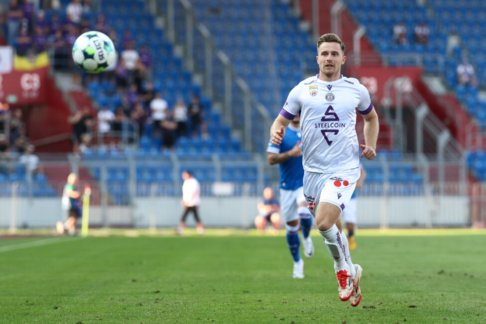 Rückschlag für die Wiener Austria auf dem Weg in die Conference League. Die Veilchen mussten sich im Hinspiel der dritte