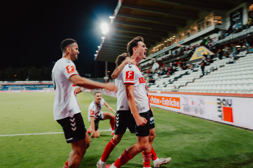Last-Minute-Sieg für Admira - Lustenau holt 0:3 auf
