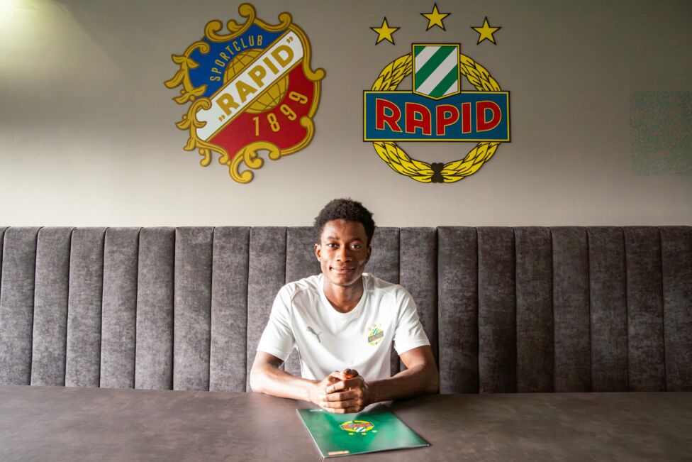 Der SK Rapid hat sich mit einem malischen Offensivspieler verstärkt