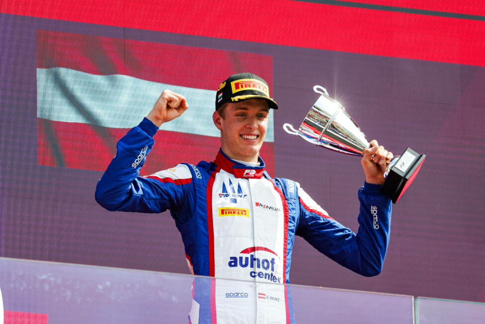 Charlie Wurz hat es in der Formel 3 eine Woche nach seiner Podestpremiere in Spa auch auf dem Hungaroring auf das Podium