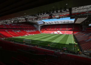 Das Stadion des FC Liverpool ist kurz vor Anpfiff des ersten von zwei Testspielen gegen Athletic Bilbao geräumt worden