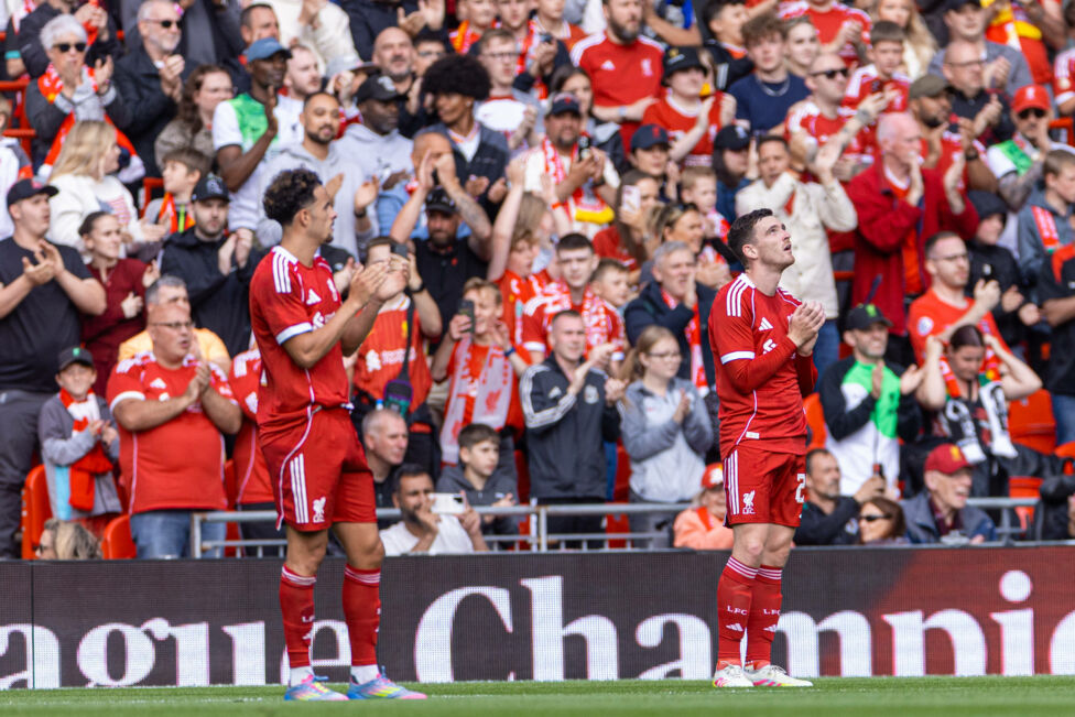 Das erste Spiel an der Anfield Road seit dem Tod von Diogo Jota hat beim FC Liverpool noch einmal Trauer und tiefe Antei