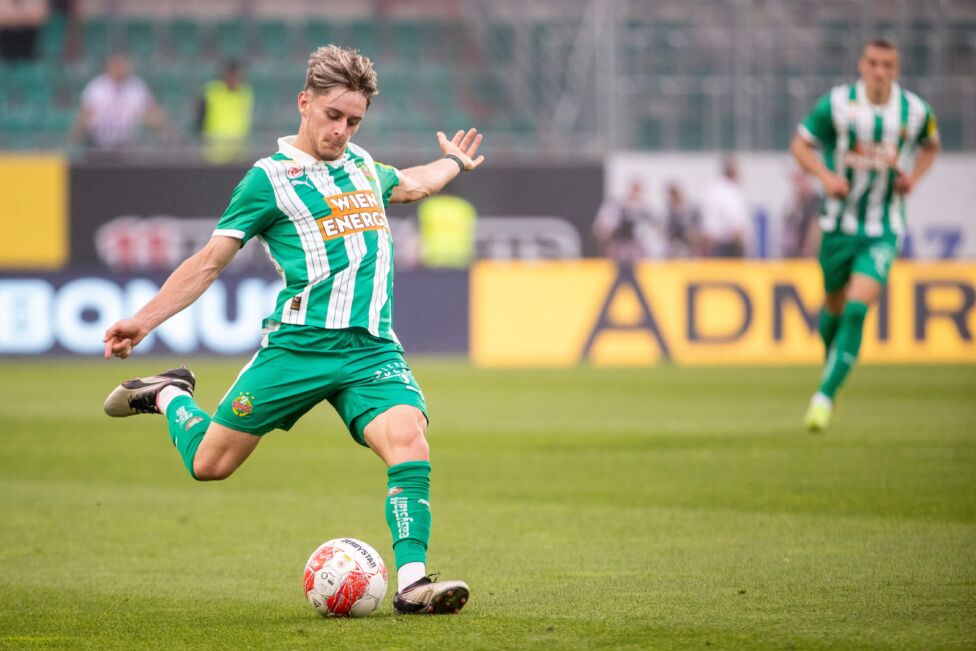 Abgang in Hütteldorf: Der SK Rapid gibt einen Mittelfeldspieler leihweise innerhalb der ADMIRAL Bundesliga ab