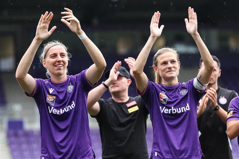 Die Austria-Wien-Frauen haben sich in der Champions-League-Qualifikation auch auswärts gegen den Paris FC schadlos gehal