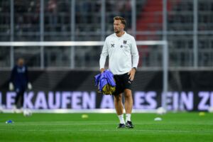 Bei der Kaderbekanntgabe für die kommenden WM-Qualifikationsspiele wird Ralf Rangnick von seinem Assistenten Lars Kornet