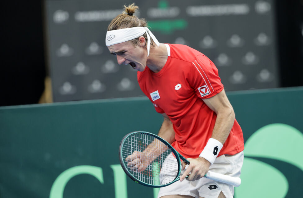 Österreichs Tennis-Team steht im Davis Cup dicht vor dem Einzug ins Final 8. Nach dem Auftaktsieg von Jurij Rodionov geg