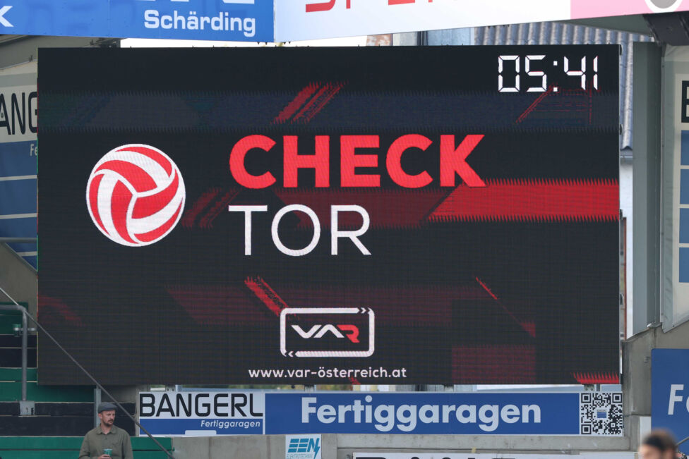 VAR gibt Fehler zu: Ried-Treffer zu Unrecht aberkannt