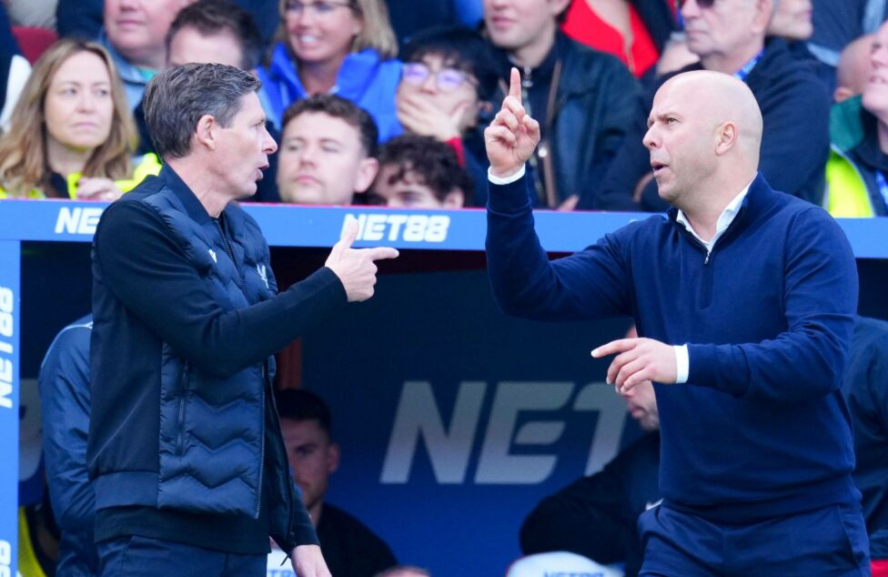 Oliver Glasner und Arne Slot