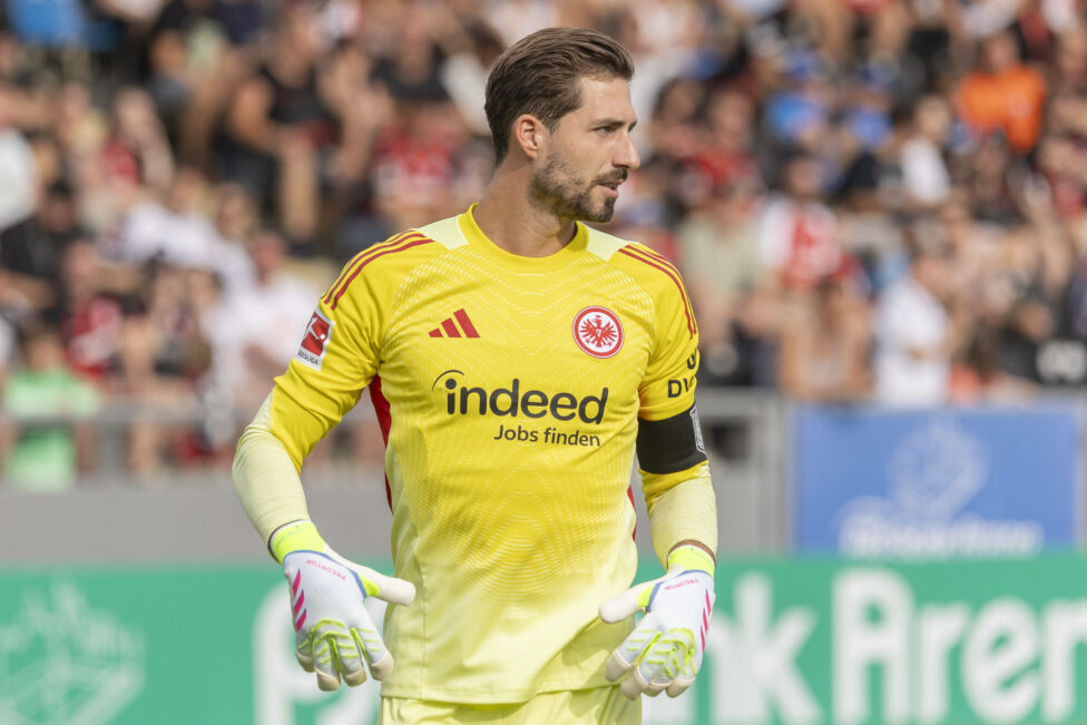 Kevin Trapp im Tor von Eintracht Frankfurt