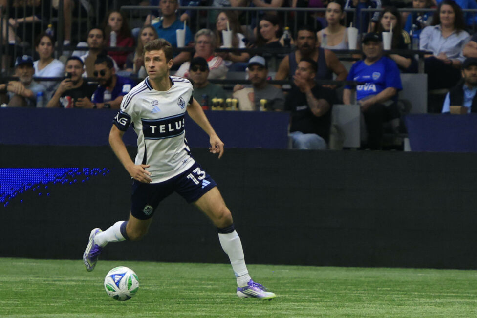 Thomas Müller am Ball bei den Vancouver Whitecaps