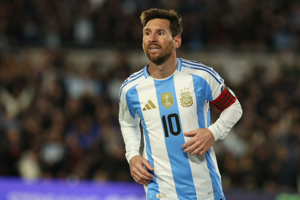 Messi während des Spiels gegen Venezuela