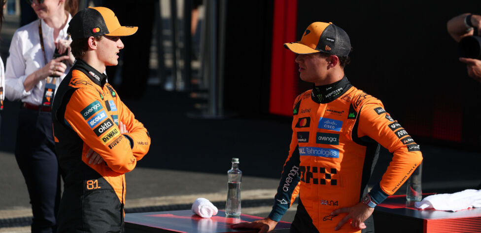 McLaren Norris Piastri