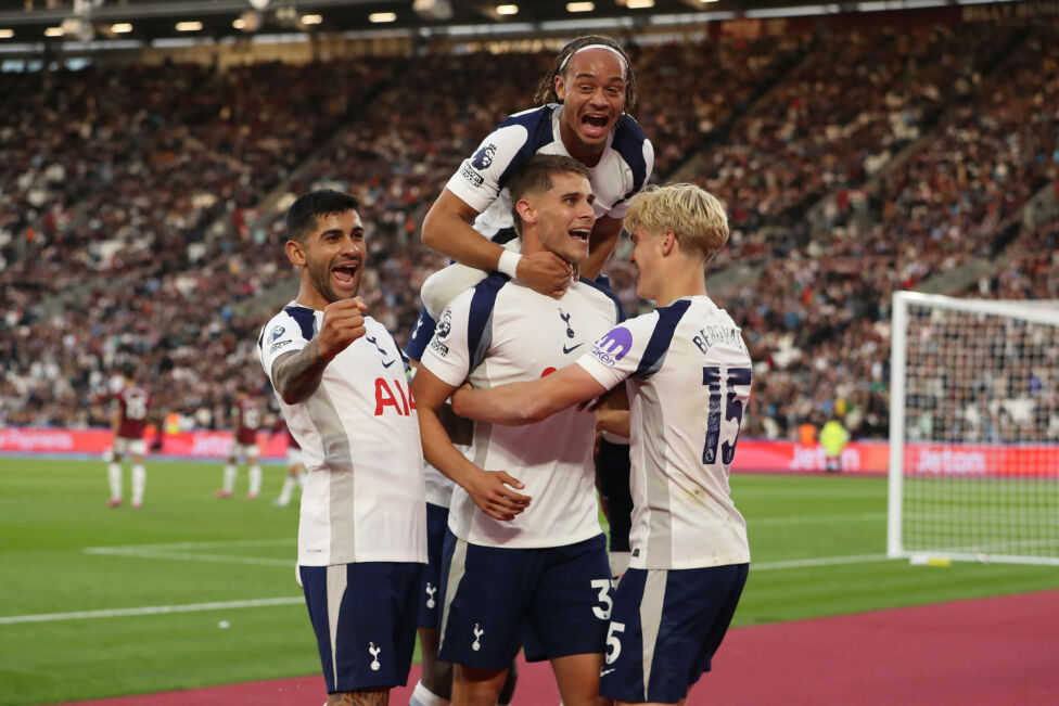 Tottenham Hotspur ist mit einem Sieg gegen West Ham United vorerst auf Platz zwei der Premier League geklettert