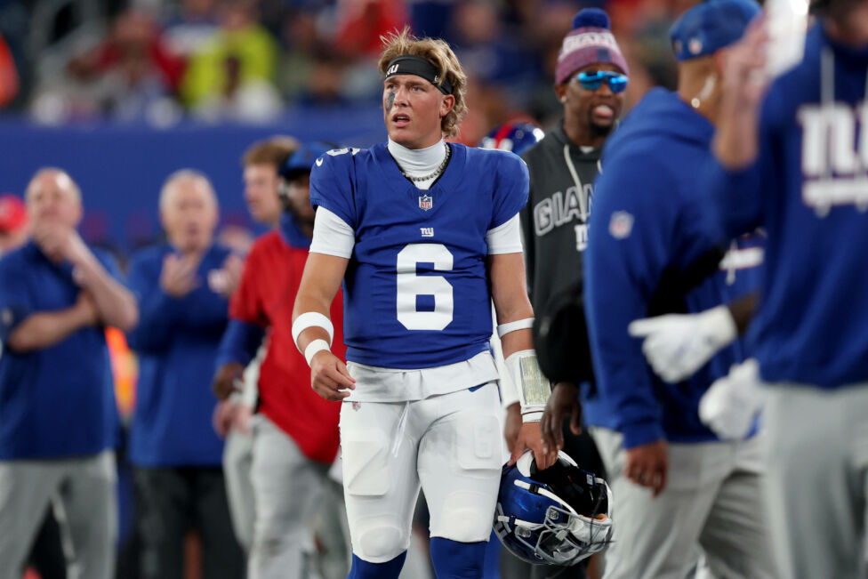 Jaxson Dart bei den New York Giants