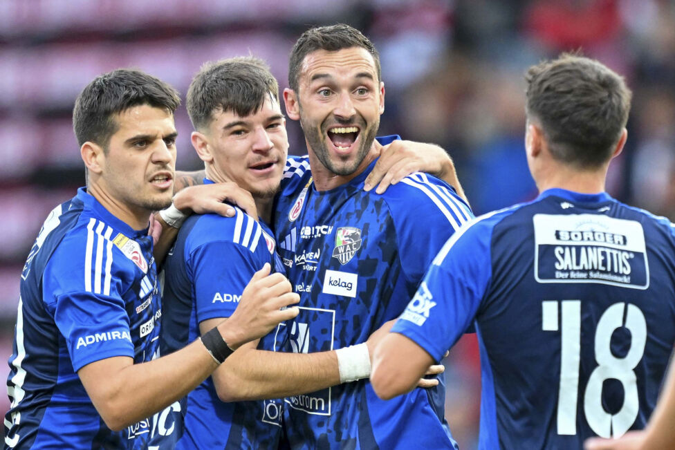 Der WAC hat die Wiener Austria als Team der Stunde in der ADMIRAL Bundesliga abgelöst