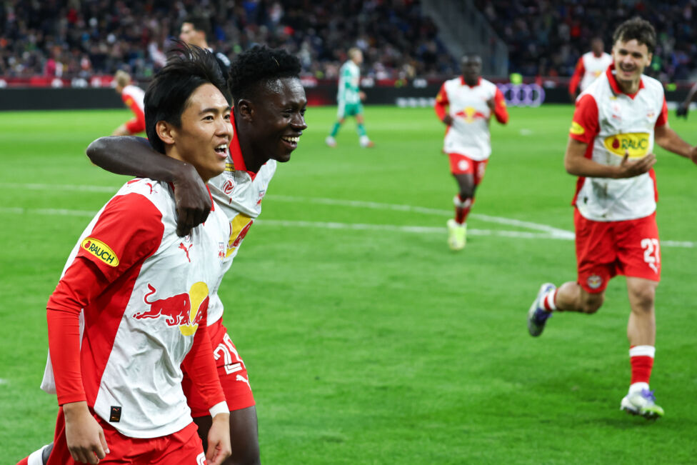 Red Bull Salzburg hat den Schlager der Runde gegen Rapid gewonnen und die Wiener von der Tabellenspitze der ADMIRAL Bund