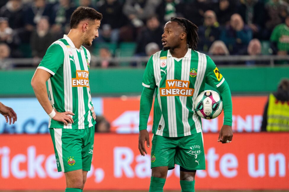 Rapid-Angreifer Mbuyi fällt "für die kommenden Spiele" aus