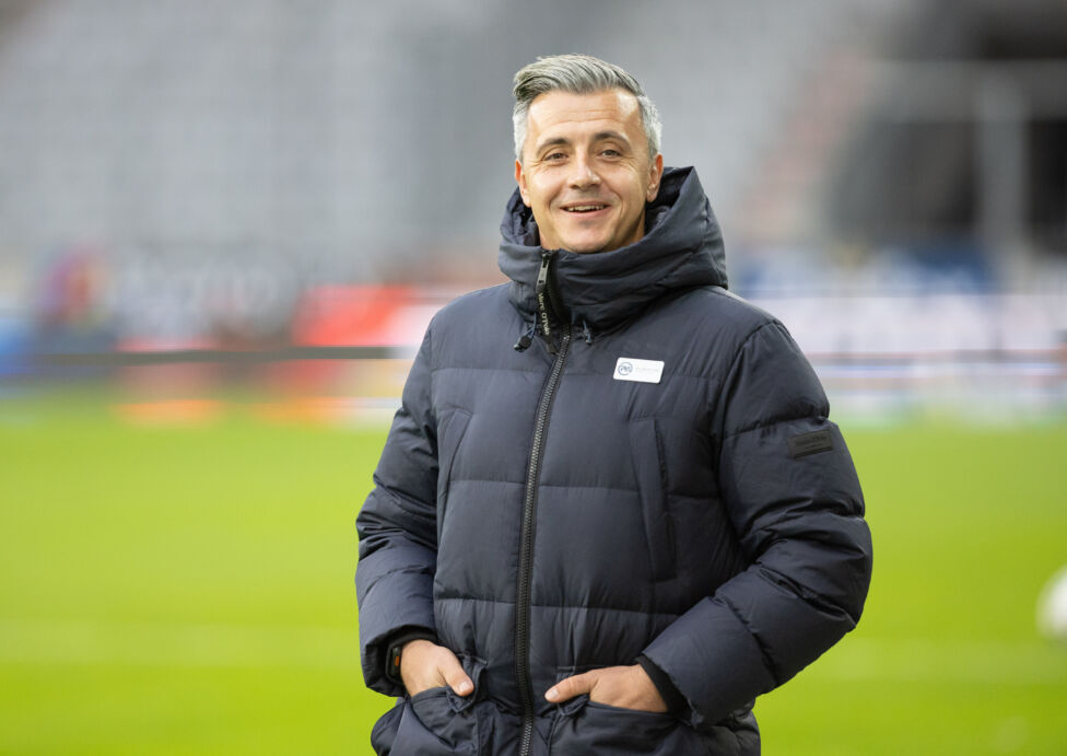 Philipp Semlic ist etwa 22 Monaten Coach bei der WSG Tirol - damit zählt der 42-Jährige zu den dienstältesten Cheftraine