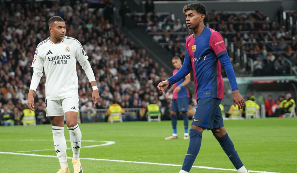 Der Clasico zwischen Real Madrid und dem FC Barcelona ist auch das Duell der Superstars Kylian Mbappe und Lamine Yamal