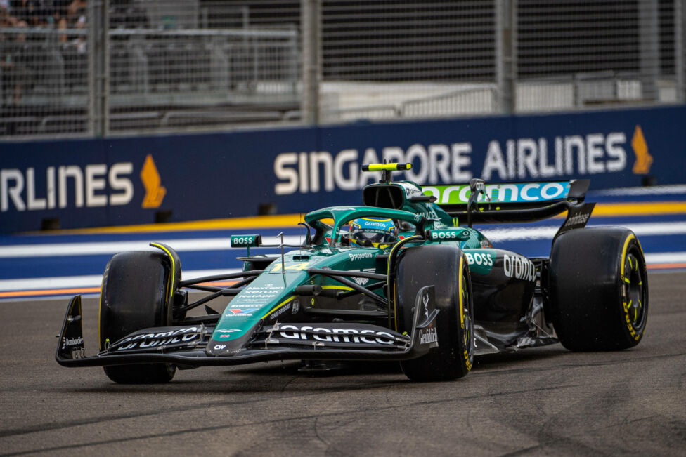 Altmeister Fernando Alonso hat das erste freie Training zum Grand Prix von Singapur dominiert und damit für eine Überras